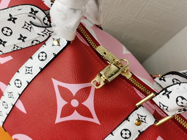 ルイヴィトンバッグ素材ディテール